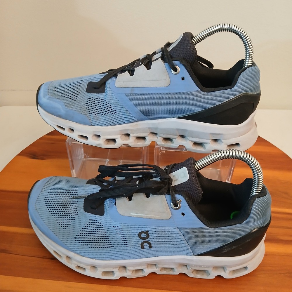 On Cloudstratus Womens 7.5 Blue Marina Running Shoes Sneakers 39.99209